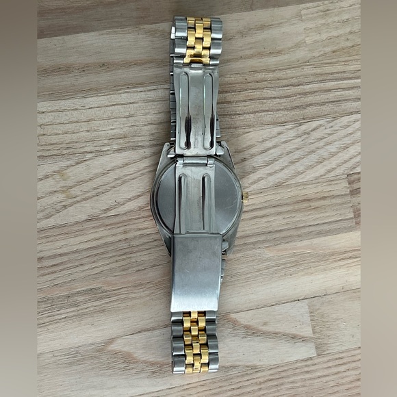 Al Chymia Circus Ringmasters Club Men’s Watch Vintage Two Tone Bracelet Date Wnd - Picture 8 of 11